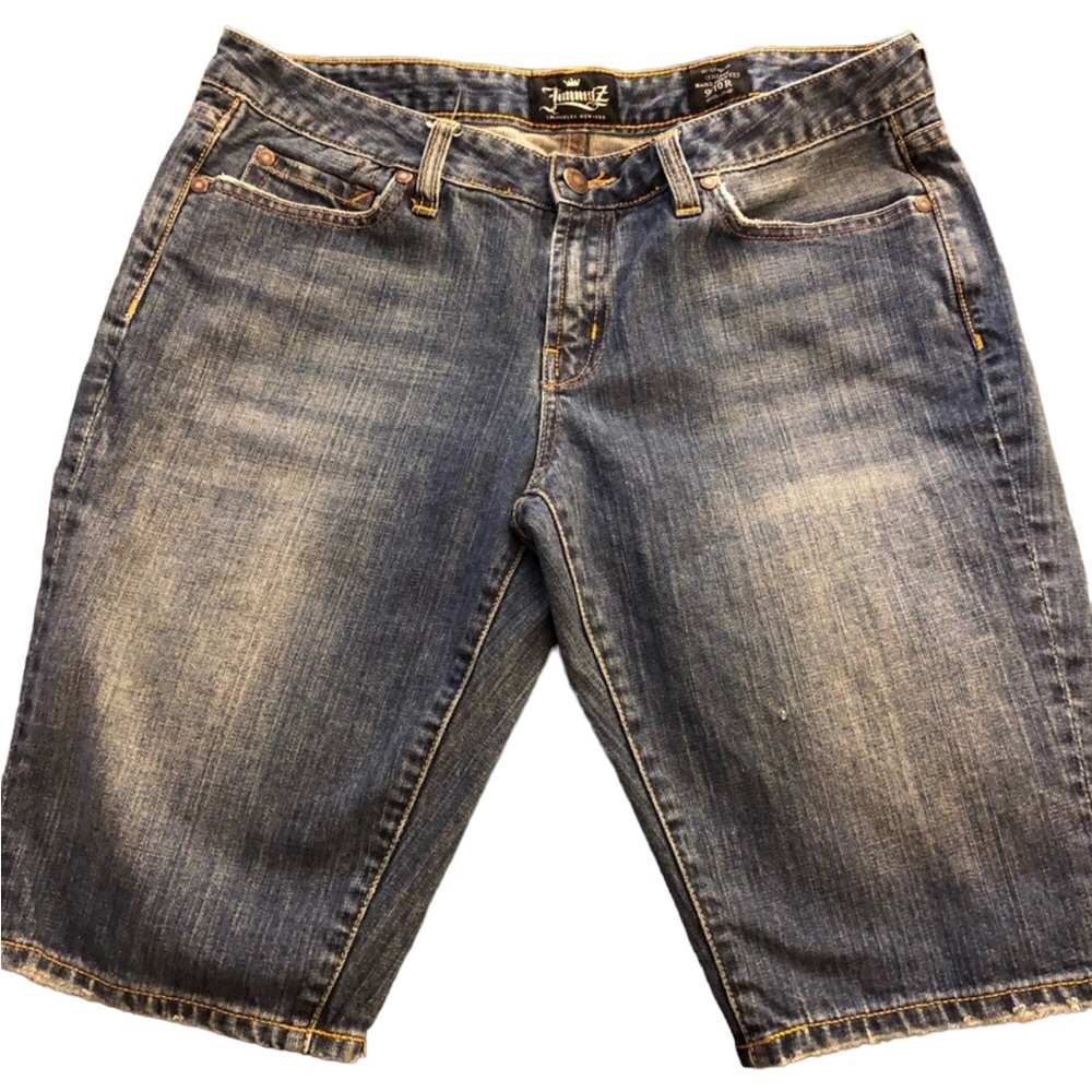 Juniors/WMS JimmyZ Denim Shorts Size 9/10R.